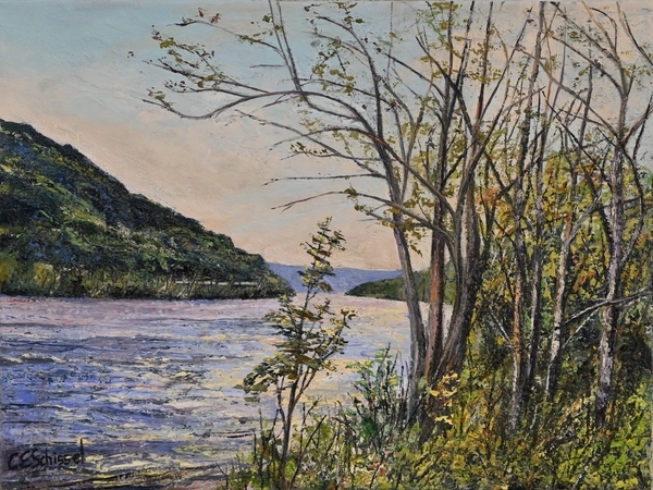 Along the Connecticut  (12 x 16)