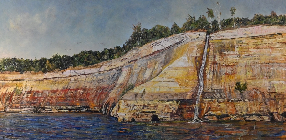 Gichigami Cliffside (30" x 60")