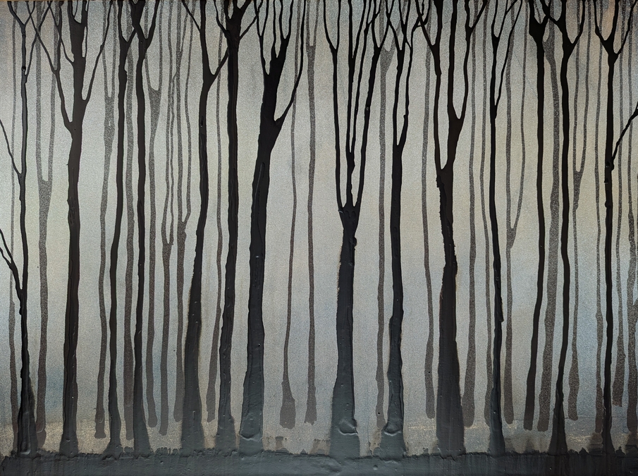 Dark and Deep (30x40)