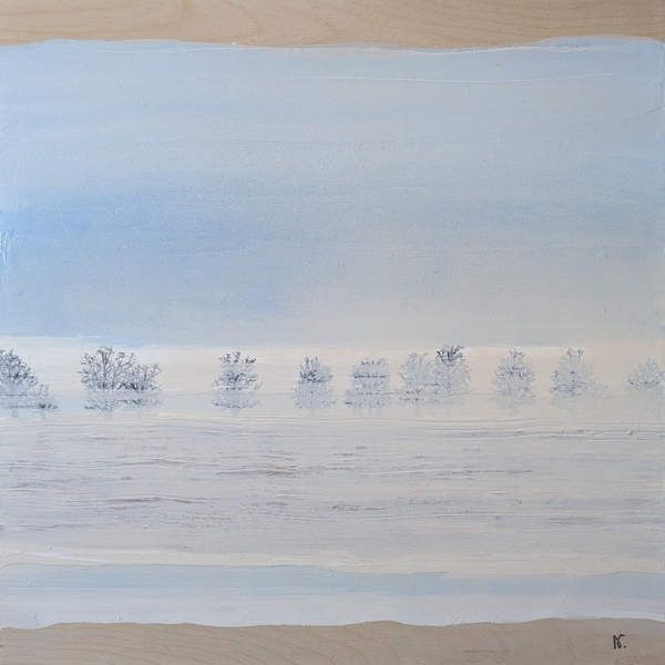 NicolettePilypaitis SaskatchewanSnowSquall 24x24