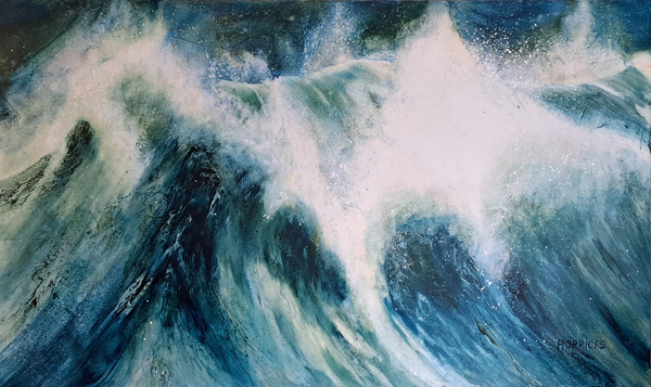 Splash (oil, large format painting)
